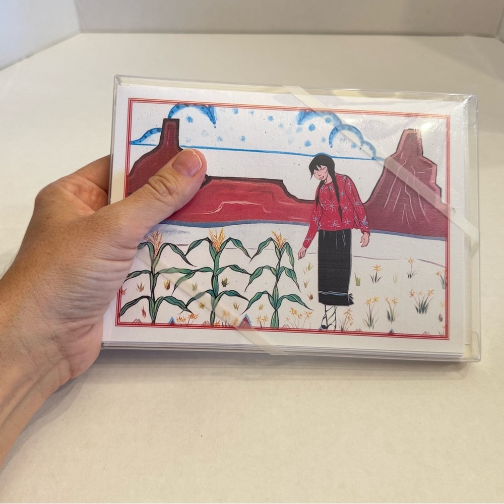 Michelle Tsosie Sisneros "Reflection" Collection Blank Card Set Native Navajo